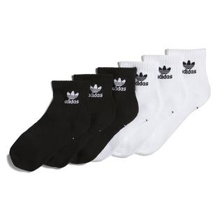 adidas Originals Kids' [4-8] Trefoil Quarter Sock (6 Pack)
