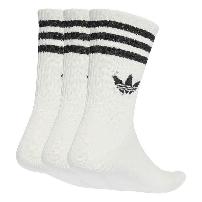 adidas Originals Chaussettes mi-mollet 3-Stripes unisexes (paquet de 3)