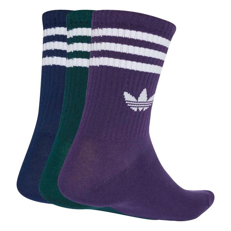 adidas Originals Chaussettes mi-mollet 3-Stripes unisexes (paquet de 3)