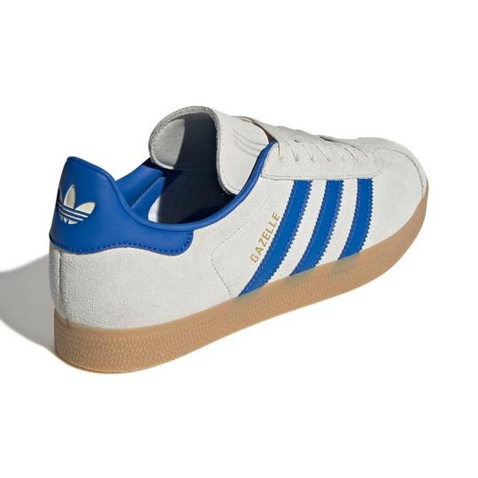 adidas gazelle silver green womens adidas Originals Gazelle trainers in Collegiate Navy