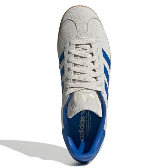 adidas gazelle silver green womens adidas Gazelle Indoor Shoes Blue 7.5 main image 1