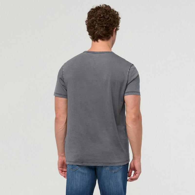 DUER T-shirt PurePima Vintage avec poche pour hommes
