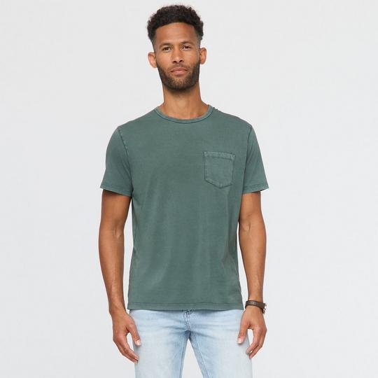 DUER T-shirt PurePima Vintage avec poche pour hommes