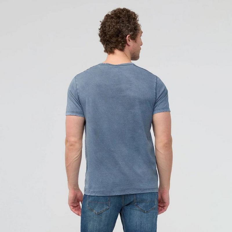 DUER T-shirt PurePima Vintage avec poche pour hommes
