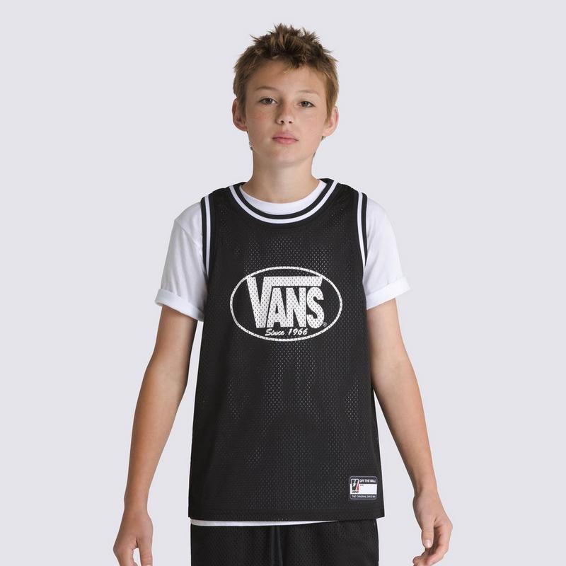 Vans D&eacute;bardeur de basketball Classic Oval pour gar&ccedil;ons juniors [8-16]
