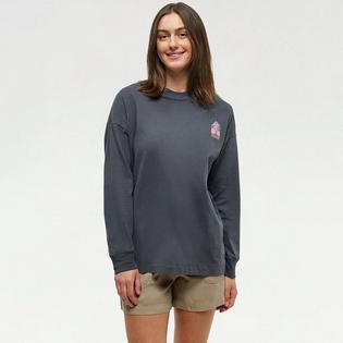 Tentree Women's Emerald Edge Oversized Long Sleeve T-Shirt