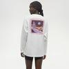 Women s Emerald Edge Oversized Long Sleeve T-Shirt