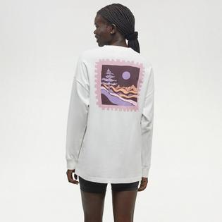 Tentree Women's Emerald Edge Oversized Long Sleeve T-Shirt