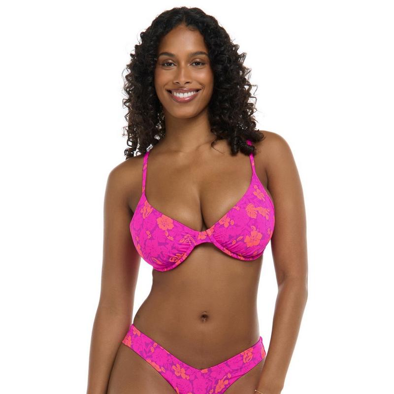 Body Glove Haut de bikini Puako Solo pour femmes (bonnets D-F)