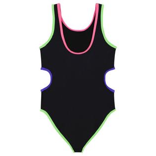 Under Armour Junior Girls' [7-16] Cutout One-Piece Swimsuit
