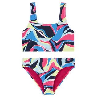 Under Armour Junior Girls' [7-16] Sport Palm Two-Piece Bikini