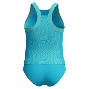 Speedo Junior Girls' [7-16] Printed Block Two-Piece Tankini