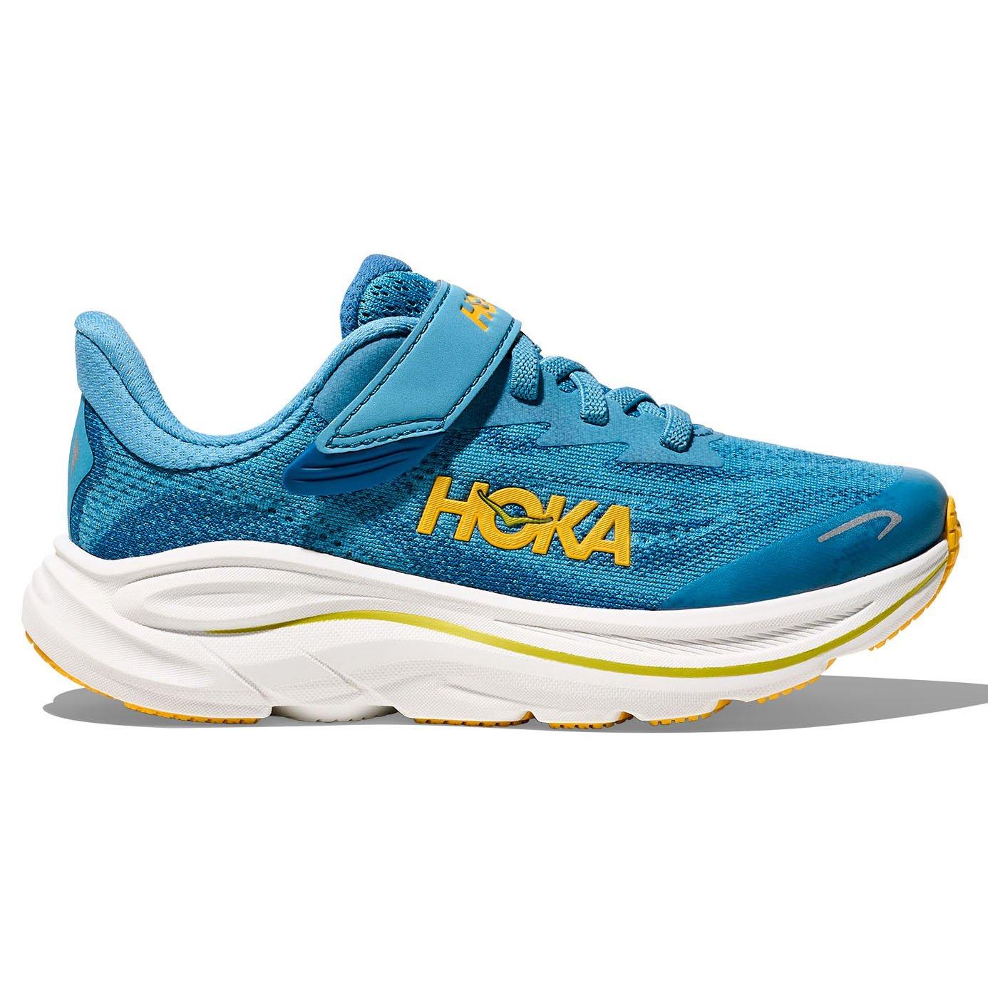 HOKA | Clifton 10 Running Shoes, Alpine Blue/foggy Night, Size 12