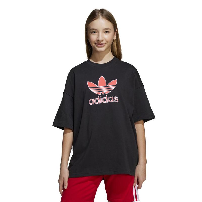 adidas Originals T-shirt Trefoil &agrave; coupe surdimensionn&eacute;e pour juniors [8-16]