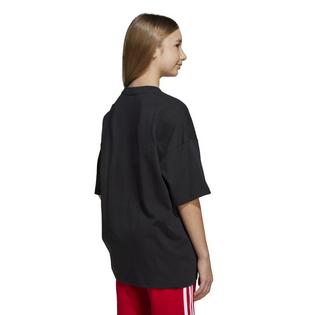 adidas Originals T-shirt Trefoil &agrave; coupe surdimensionn&eacute;e pour juniors [8-16]