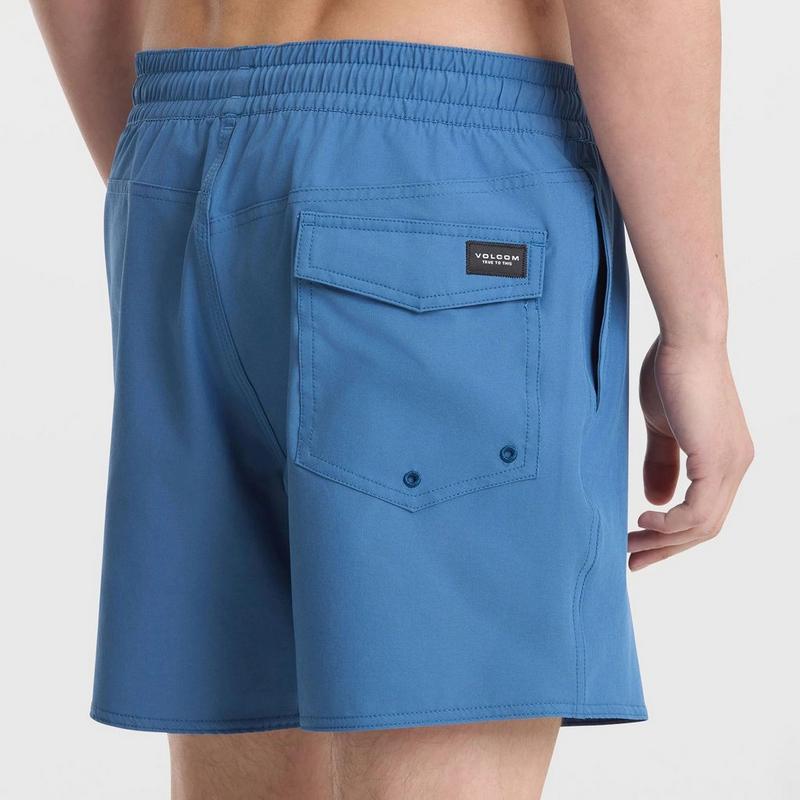 Volcom Men's Lido Solid 16" Swim Trunk