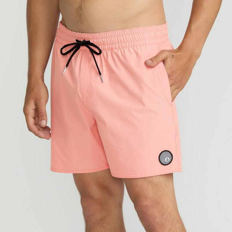 Volcom Short de bain uni Lido 16 po pour hommes