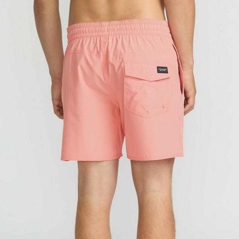 Volcom Short de bain uni Lido 16 po pour hommes