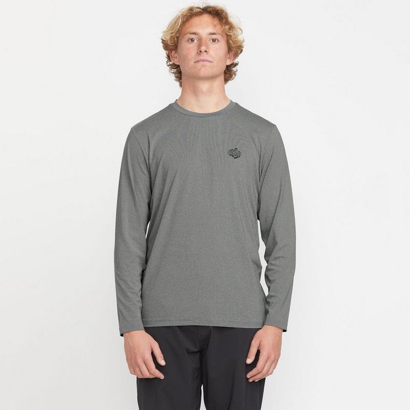 Volcom Maillot dermoprotecteur &agrave; manches longues Oval Track Loose pour hommes