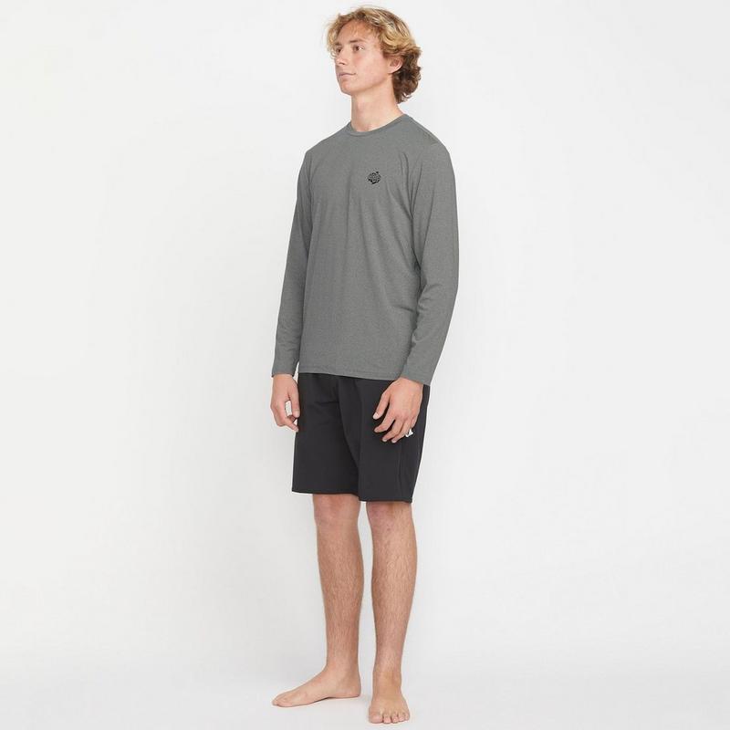 Volcom Maillot dermoprotecteur &agrave; manches longues Oval Track Loose pour hommes