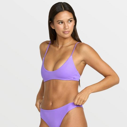 Volcom Women s Simply Seamless Crop Bikini Top