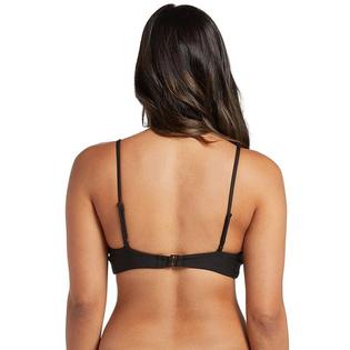 Volcom Haut de bikini en V Simply Seamless pour femmes
