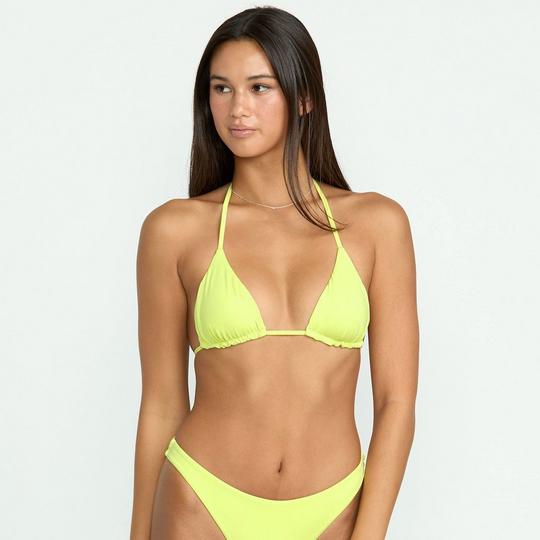 Volcom Haut de bikini triangle Simply Seamless pour femmes
