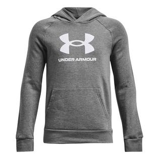 Under Armour Junior Boys' [8-16] Rival Fleece Big Logo Hoodie