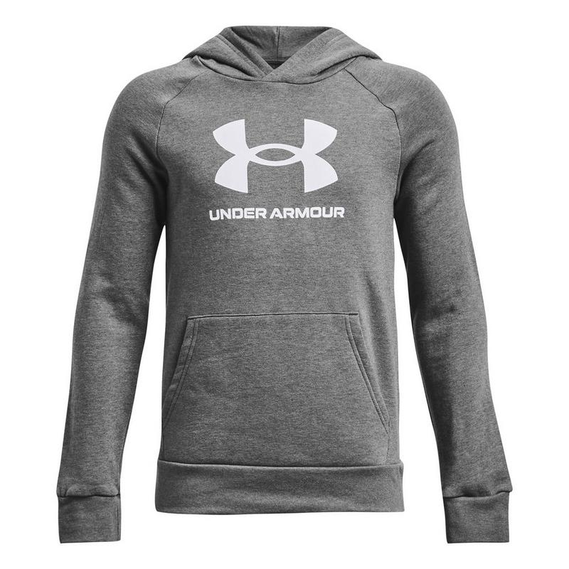 Under Armour Chandail &agrave; capuchon Rival avec grand logo pour gar&ccedil;ons juniors [8-16]