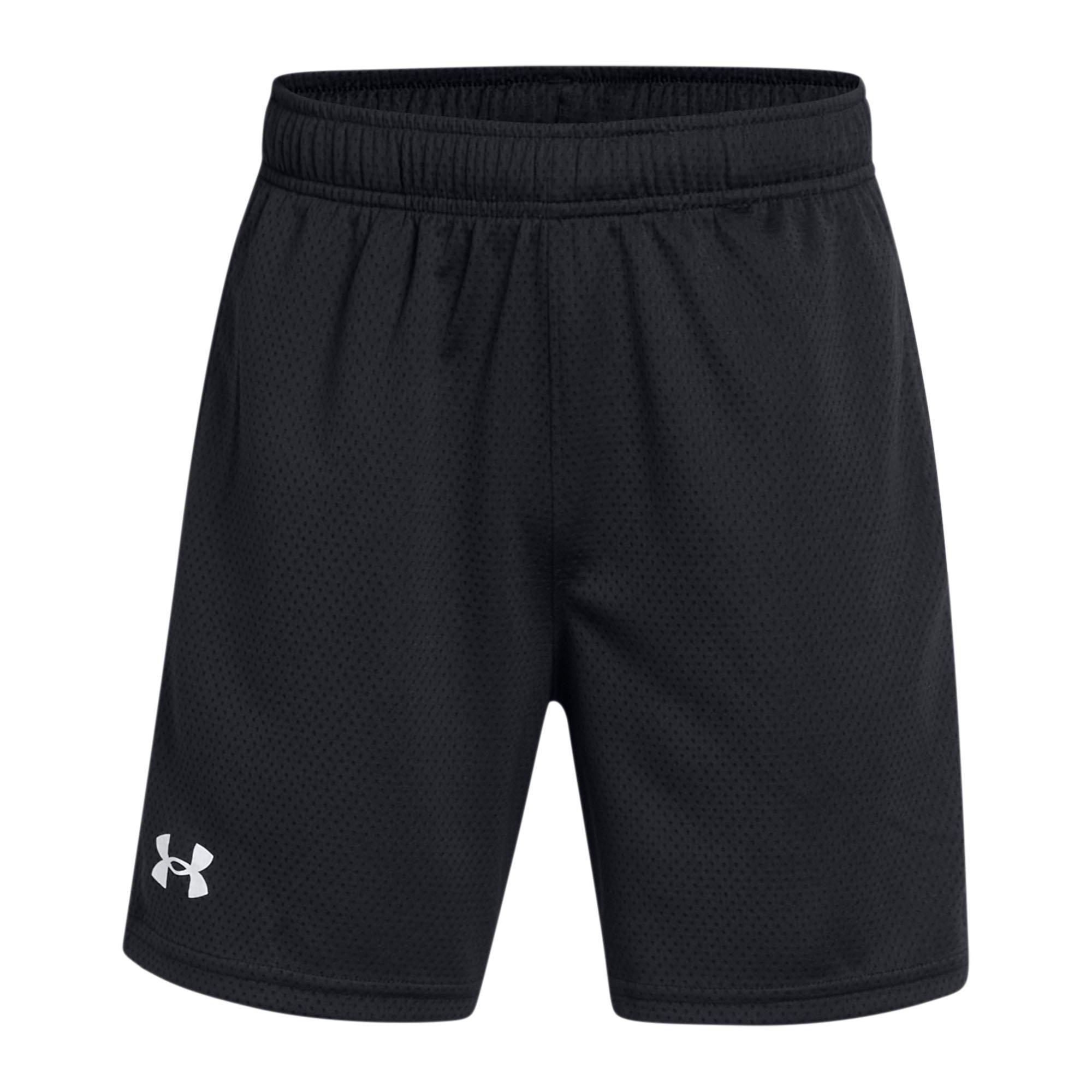 Under Armour | Junior's Boy's UA Tech Mesh Shorts, Black, Size Large