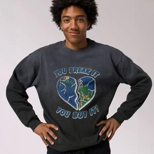 Parks Project Men's You Break It Crew Sweatshirt