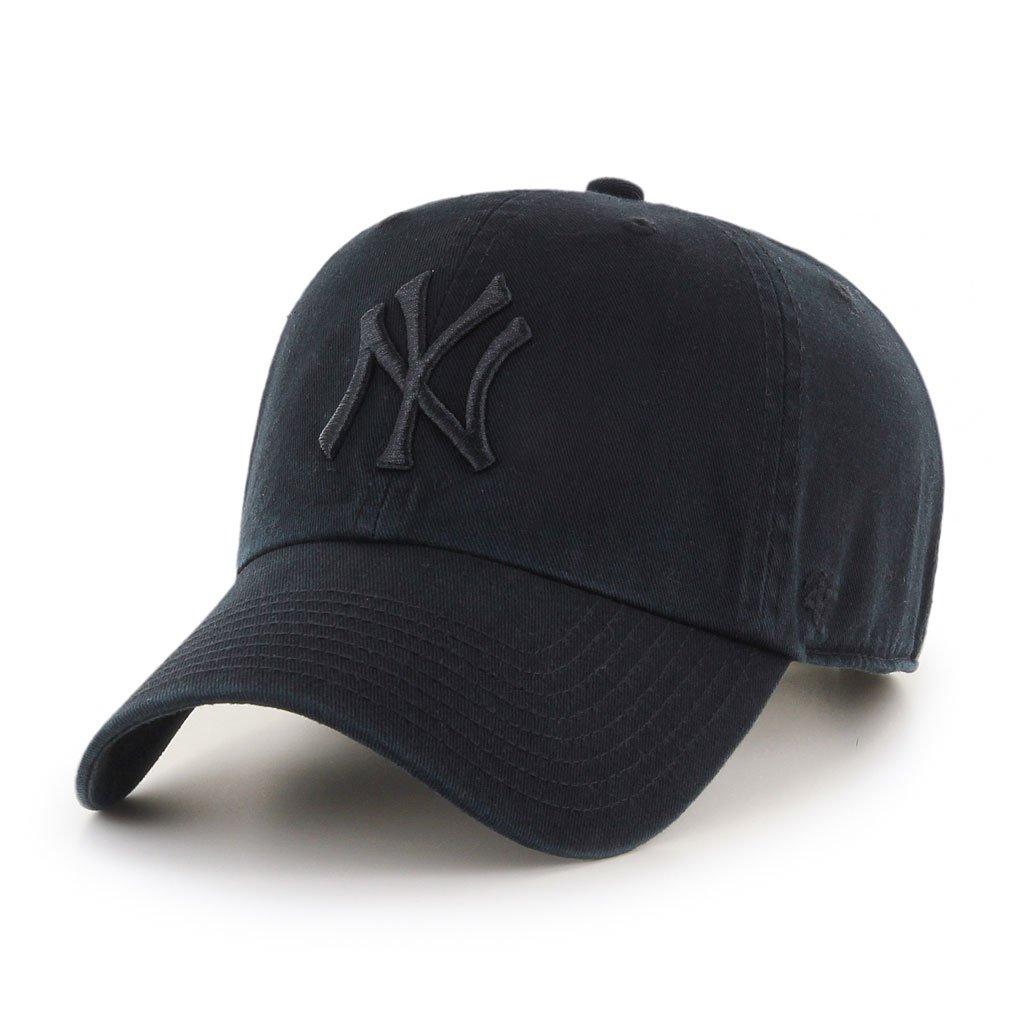 帽子 WASH CASQUETTE - Black Unisex New York Yankees '47 Clean Up Cap | Sporting Life Online