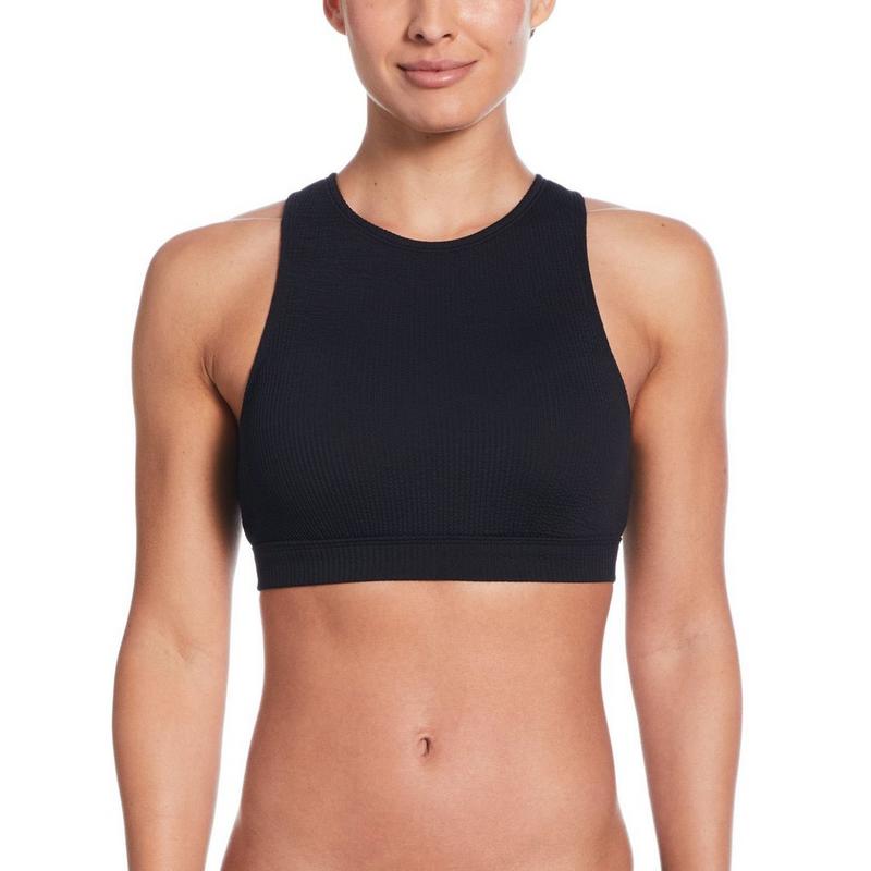 Nike Haut de bikini &agrave; col haut Elevated Essential pour femmes