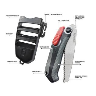 Gear Aid Scie de camping Skara avec &eacute;tui
