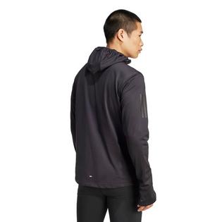 adidas Men's Own The Run Winterized Hooded Half-Zip Top