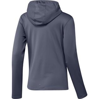 adidas Women's Own The Run Winterized Hooded Half-Zip Top