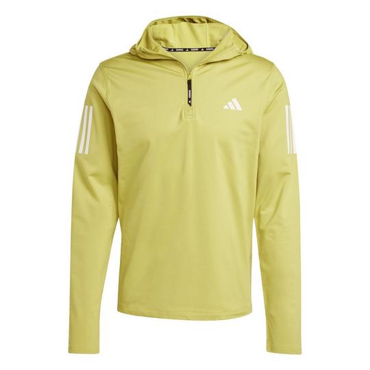 Men's Own The Run Winterized Hooded Half-Zip Top | adidas