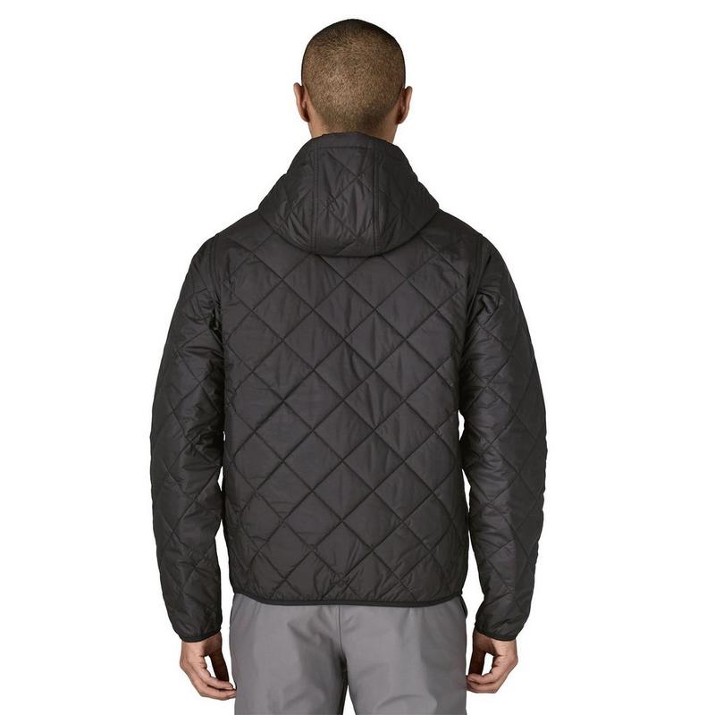Patagonia Veste &agrave; capuchon style aviateur matelass&eacute;e Diamond pour hommes