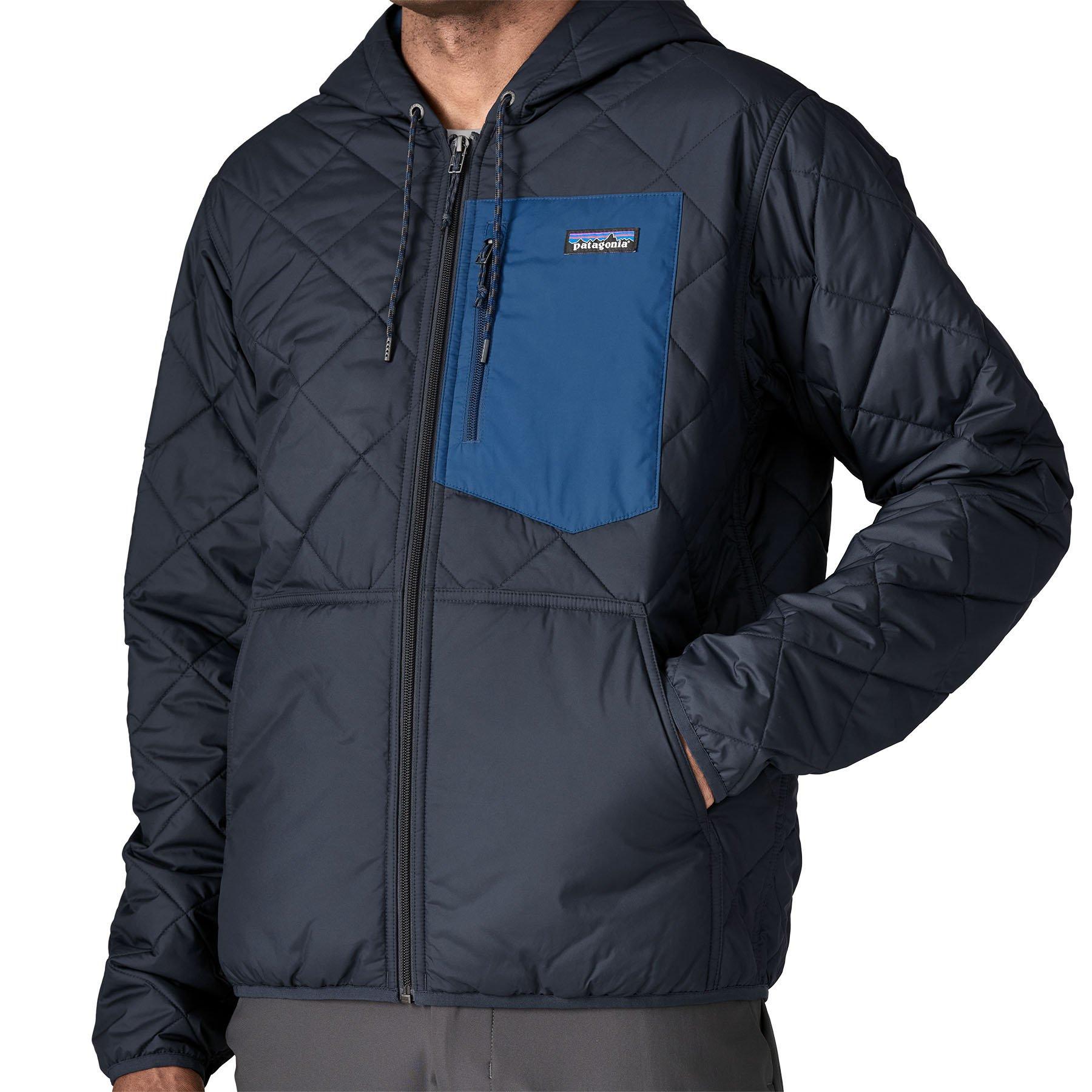 Men's Diamond Quilted Bomber Hoody Jacket | Patagonia | Sporting