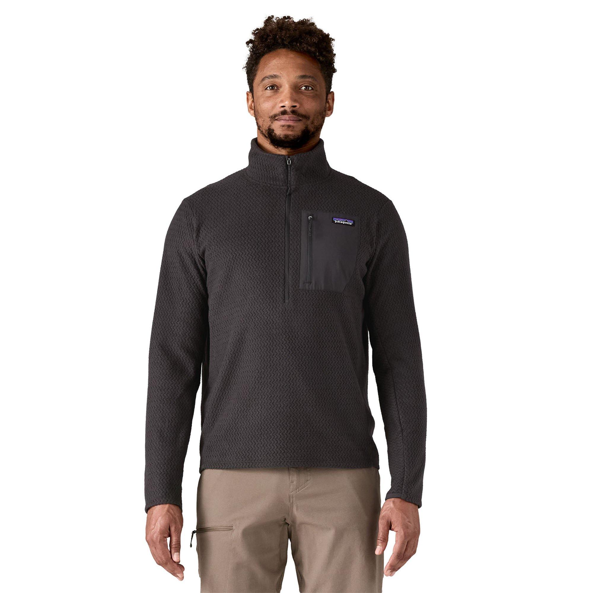 Mens-R1174-Air-Fleece-Zip-Neck