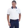 Polo Checker Rib en piqu  technique pour hommes
