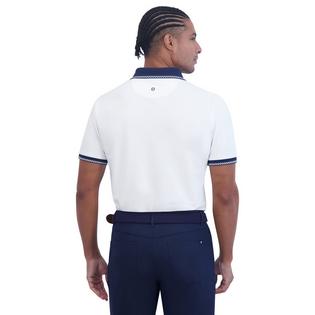Ben Sherman Men's Checker Rib Tech Pique Polo
