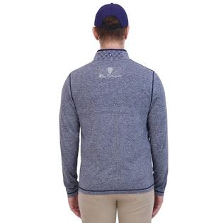 Ben Sherman Men's Seamless Knit 1/4-Zip Top