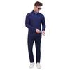 Men s Solid Pique 1 4-Zip Top