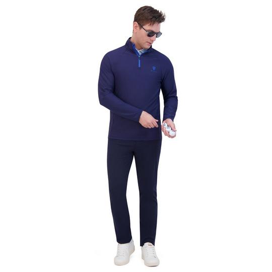 ❄N&Q❄ Men's Solid Pique 1/4-Zip Top | Ben Sherman | Sporting Life Online
