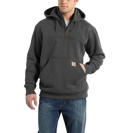 Carhartt Chandail   glissi re 1 4 Rain Defender en molleton  pais pour hommes