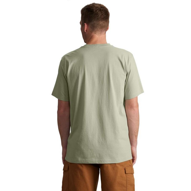 Carhartt T-shirt d&eacute;contract&eacute; l&eacute;ger Script Patch pour hommes