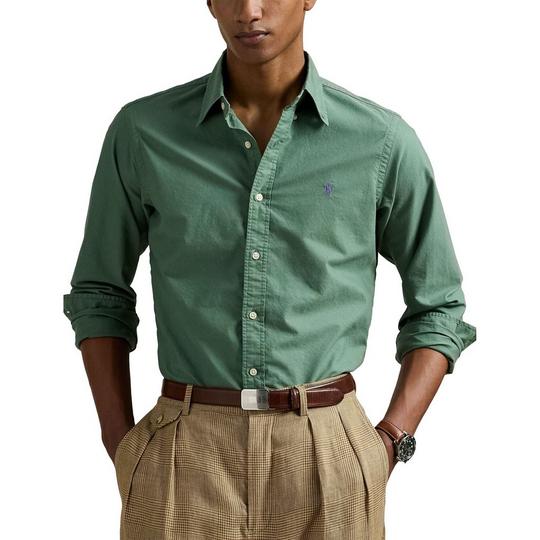 Polo Ralph Lauren Chemise Oxford Classic Fit teinte en pi ce pour hommes