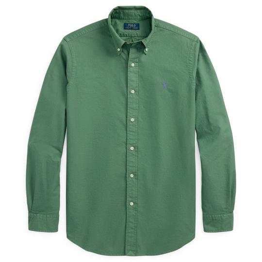 Men's Classic Fit Garment-Dyed Oxford Shirt | Polo Ralph