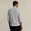 Men s Mesh-Knit Cotton Quarter-Zip Sweater